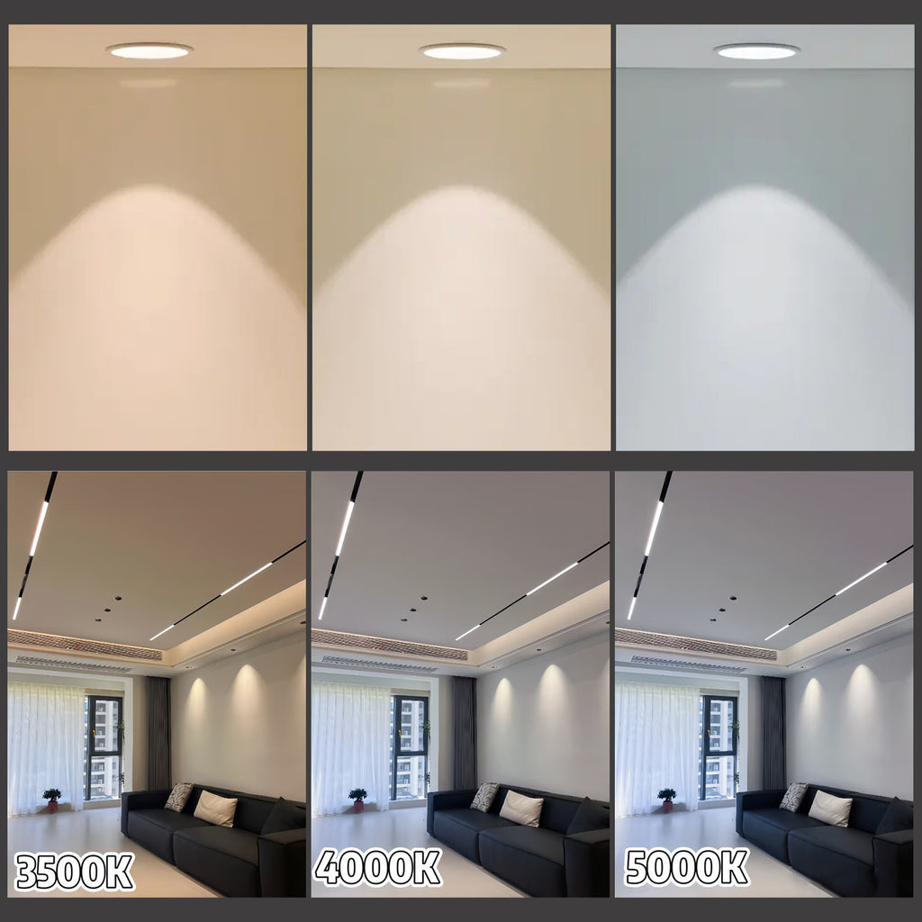 2 Inch LED Recessed Lighting 3W, Dimmable Downlight , 3000K Warm White Ceiling Light, CRI80+, Energy-Saving LED Downlight for Home Remodel & House Interior Décor, Easy Installation – 4 Pack