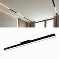 24 Inch Magnetic Track Light Head, 24W Linear Flood Light, 4000K Neutral White LED Ceiling Track Lighting Fixture, 120° Wide Beam, 48V DC Magnetic Track System