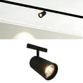 20W Magnetic Track Spotlight, 3000K Warm White LED Track Light Head, 90° Adjustable Beam, 48V DC Low Voltage Ceiling Track Lighting Fixture for Magnetic Track System, for Home Retail Gallery