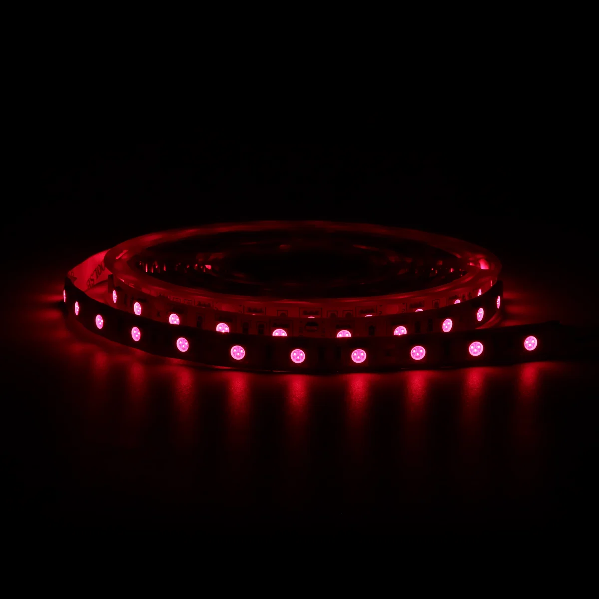 940nm Infrared LED Strip Light, SMD5050 30LED/M DC12V Non-Waterproof 10mm Wide Flexible IR Strip for Night Vision Security Camera CCTV