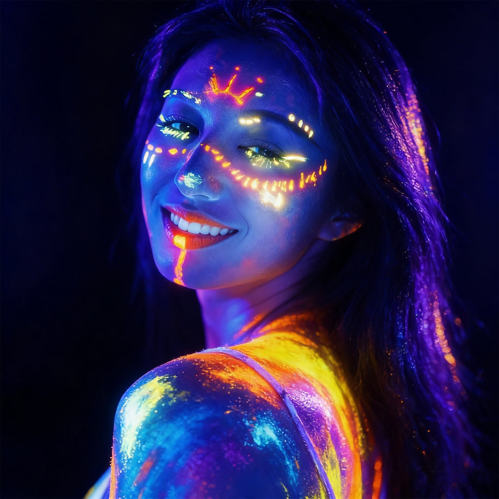 395–400nm UV Black LED Light , Dual Head Clip On UV Light with 10-Level Dimmable Brightness & 4 Timer Modes, USB Powered UV Lamp for Resin, UV Glue, Gel Nail Polish, Fluorescent Paint Party