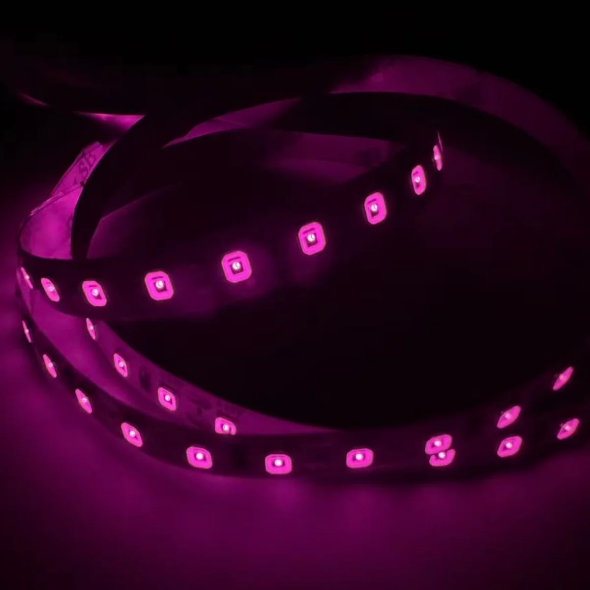 810nm Infrared LED Strip Light, SMD2835 120LED/M DC12V Flexible IR Light Tape, 10mm Width Non-Waterproof Invisible Near Infrared Light for Therapy, Security Monitoring & Machine Vision